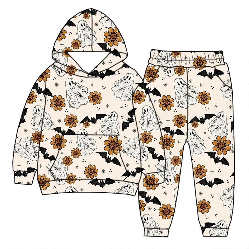 Custom moq 5 each style eta 6-7weeks baby boy clothes hooded long sleeve pants sets -25.8.1