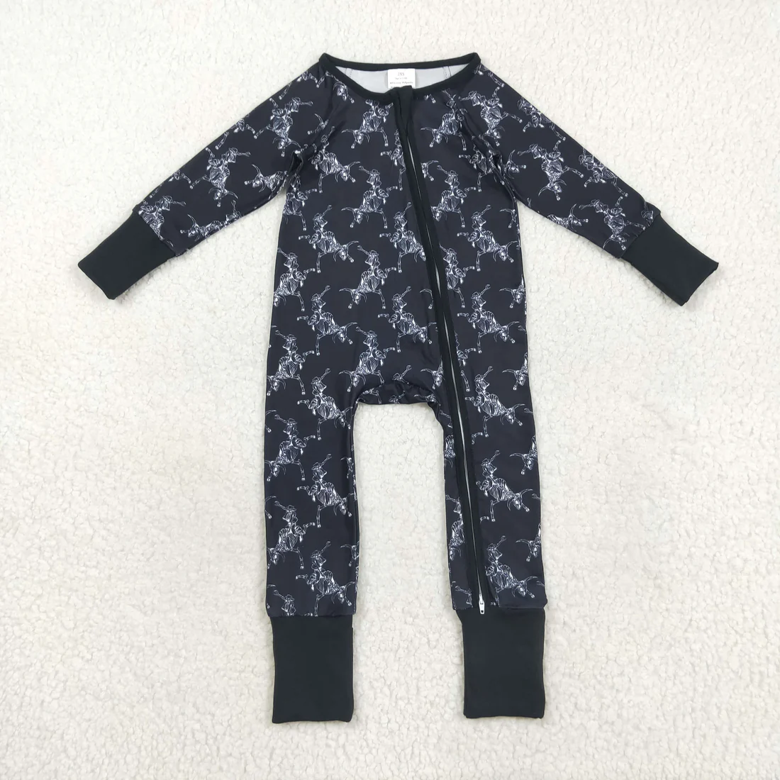 RTS NO MOQ Sibling Baby boy girls clothes western boots long-sleeve rompers