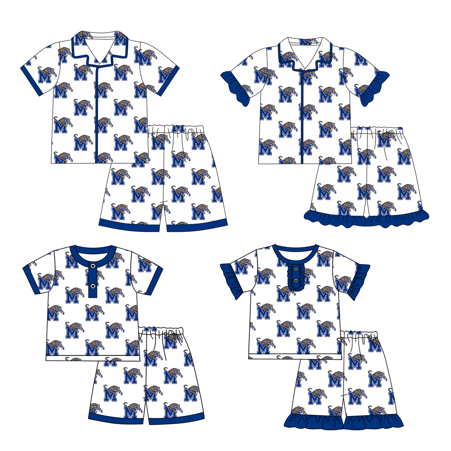 Custom moq 5 mix size milk silk team baby boy girl clothes short sleeve shorts sets 2 and adult sets 2