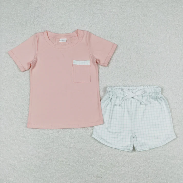 RTS Boys clothes summer Short Sleeve Shorts sets