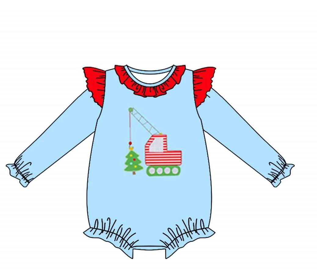 Custom moq 5 each style eta 6-7weeks baby girl clothes long sleeve pants set 2 and rompers 2-25.8.2