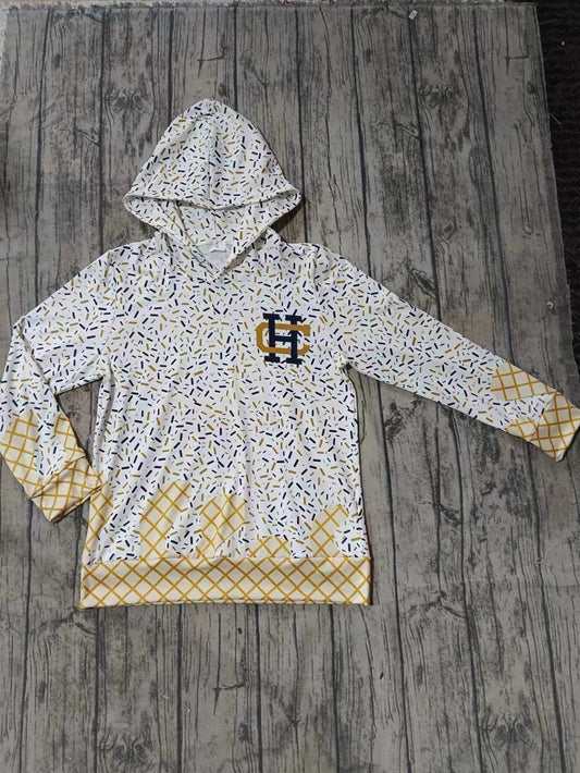 custom moq 3 eta 6-8weeks adult and kids clothes sprinkles hoodie Chill team top