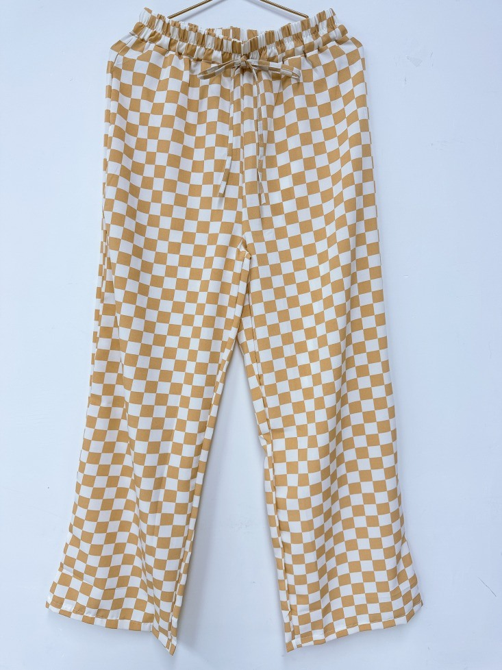 Custom moq 3 eta 7/8week moq 5 eta /4/5week plaid Long adult trousers