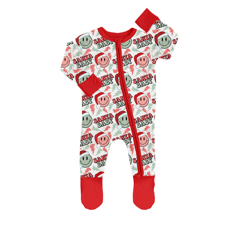 Deadline November 4 custom no moq eta 6-8weeks Hat Smiley-Letter-Lightning Red Long Socks Climbing Suit