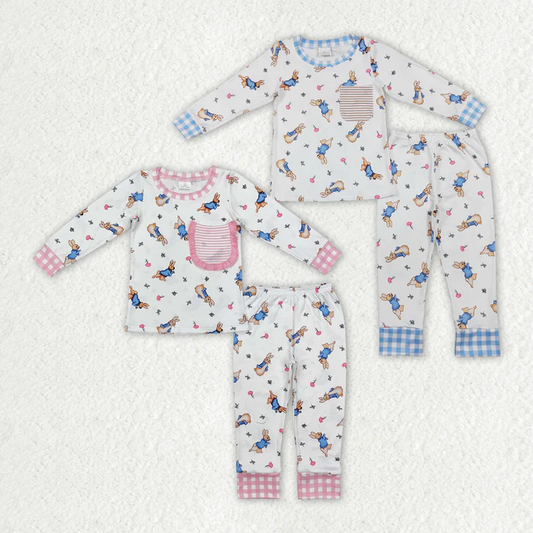 RTS NO MOQ Baby Boys Clothes Easter long-sleeved pants set