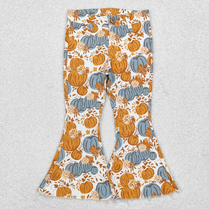 RTS NO MOQ Sibling Baby Girls Clothes Jeans: Flared & Ripped