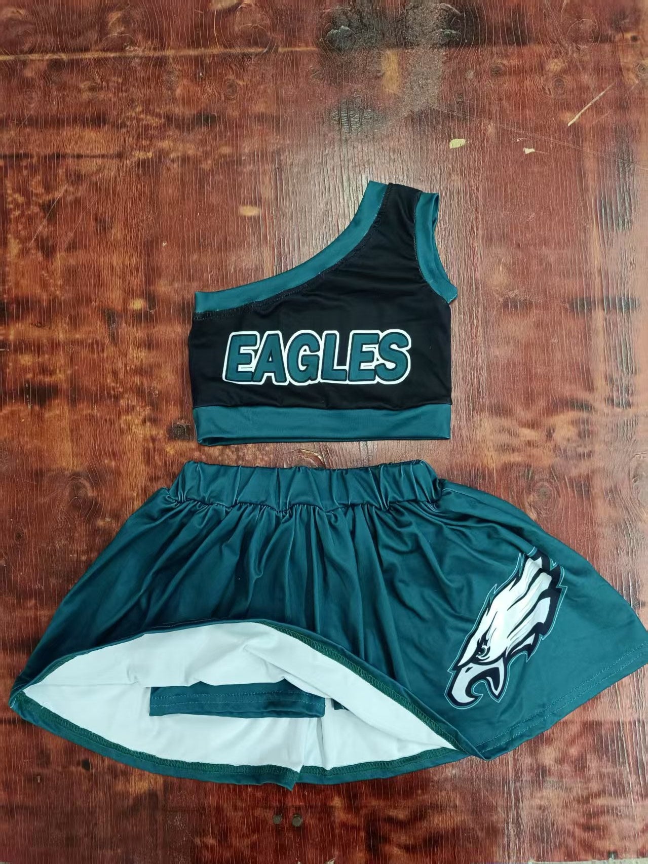 Custom moq 3 eta 6-7weeks baby girl clothes team sleeveless skirts dress sets