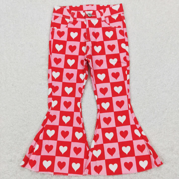 RTS NO MOQ Sibling Baby Girls Clothes Jeans: Flared & Ripped
