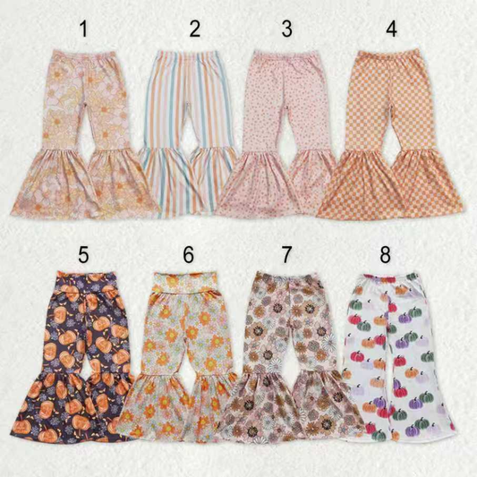 RTS NO MOQ Sibling Baby girls clothes Summer halloween long pants