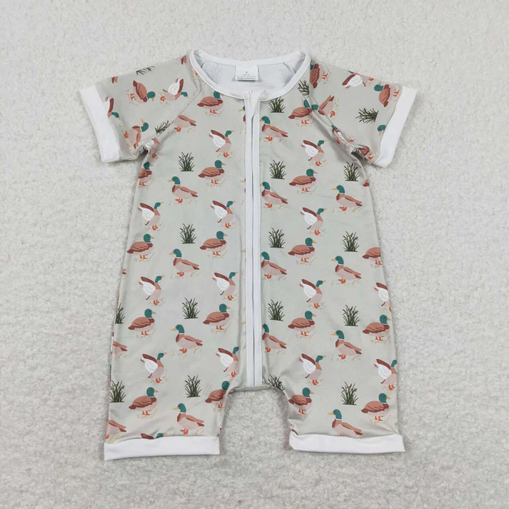 RTS NO MOQ Baby boy clothes Shorts Sleeve Romper Mixed Sizes