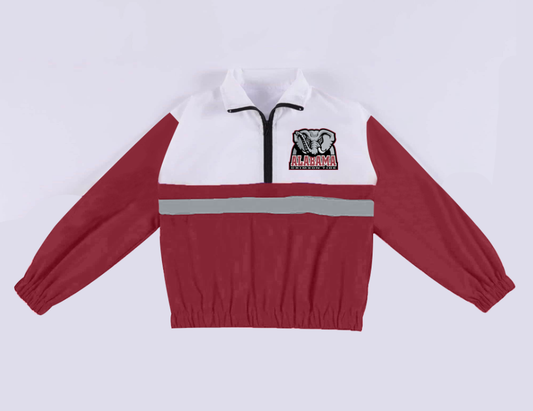 Custom moq 5 mix size milk silk summer teams baby boy clothes red long sleeve top-25.9.4
