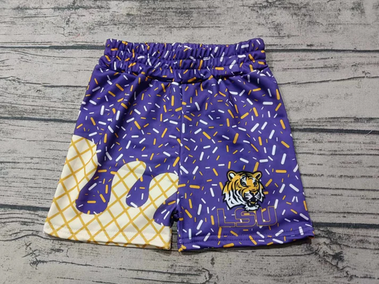 custom moq 3 eta 6-8weeks baby boys clothes team colors summer shorts
