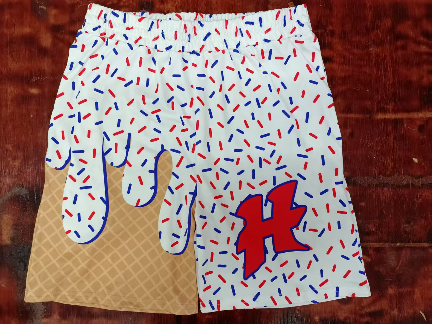 Custom moq 3 eta 6-7weeks kids clothes team Beach Summer Shorts-25.5.12
