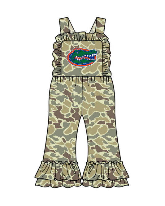 Custom moq 5 mix size milk silk summer teams baby girl clothes camouflage suspender jumpsuit-25.9.9