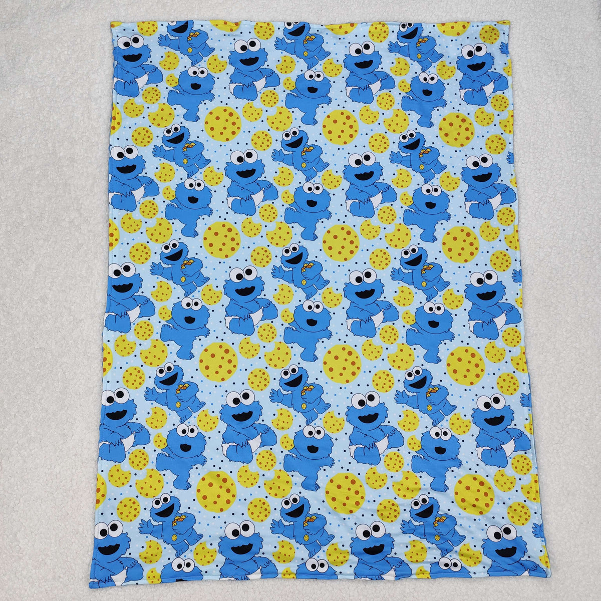RTS NO MOQ（In Stock) BL0195 Baby Blue Blanket