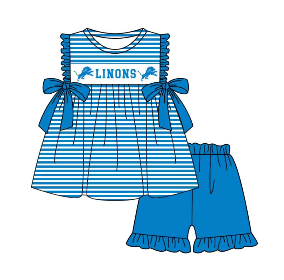Custom moq 5 mix size milk silk summer teams baby boys girl clothes blue short sleeve shorts sets 2 and brief sets and dress and rompers 2