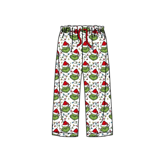Custom moq 5 mix size custom christmas adult pants
