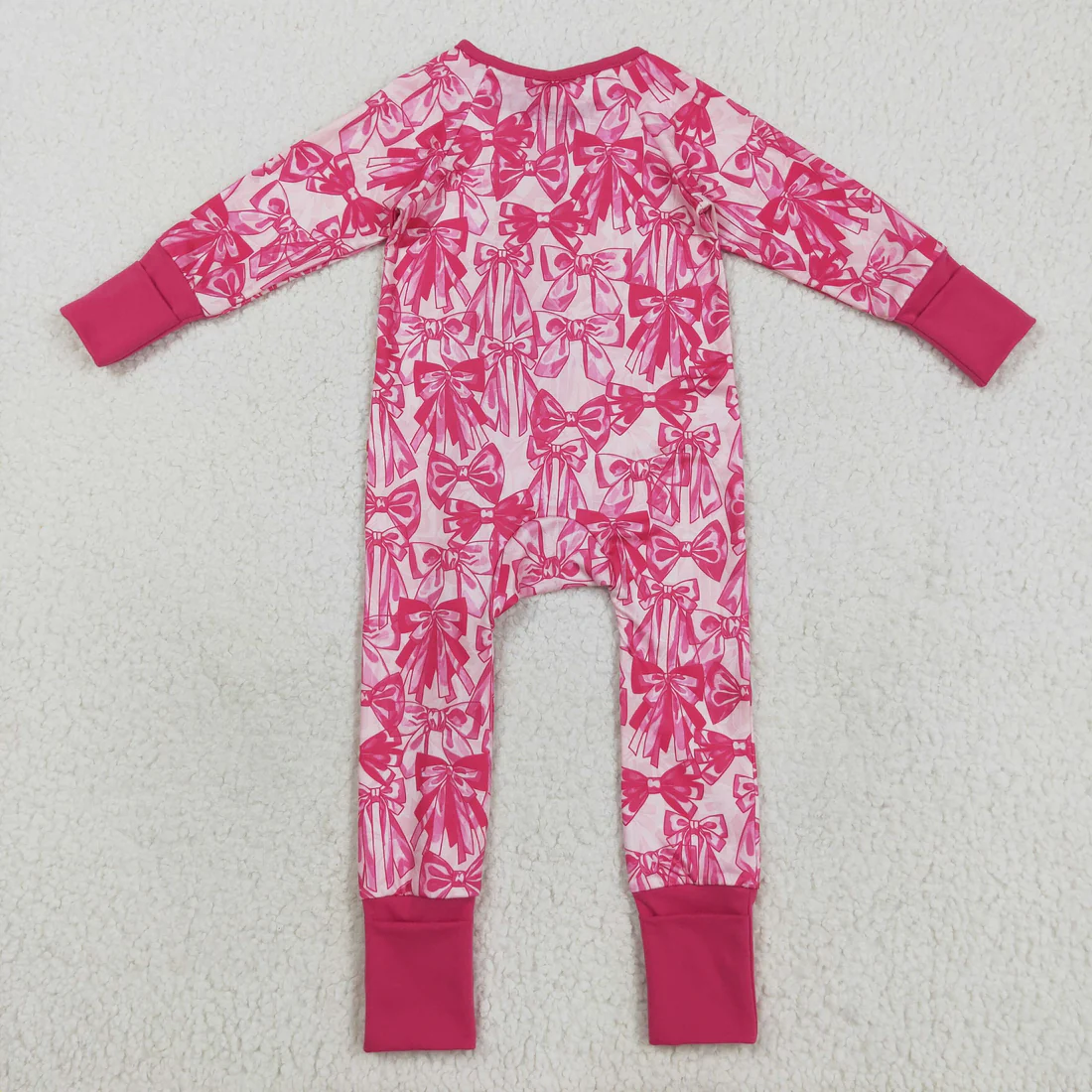 RTS NO MOQ Sibling Baby boy girls clothes bow long-sleeve rompers