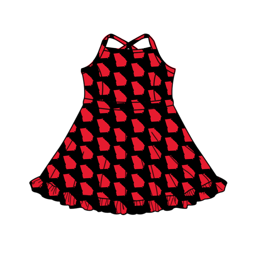 Custom moq 5 mix size milk silk summer teams baby girls clothes dark red hooded long sleeve pants sets and yoga sets and dress and hooded top-25.9.1