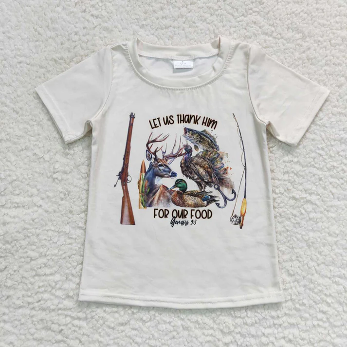 RTS NO MOQ baby girl clothes short-sleeved tops