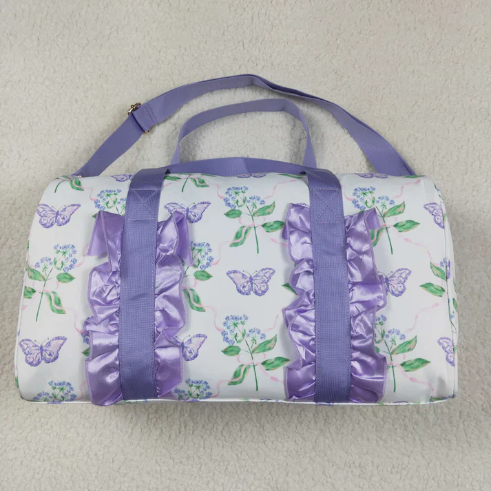 RTS NO MOQ baby kids clothes Floral summer kids backpack