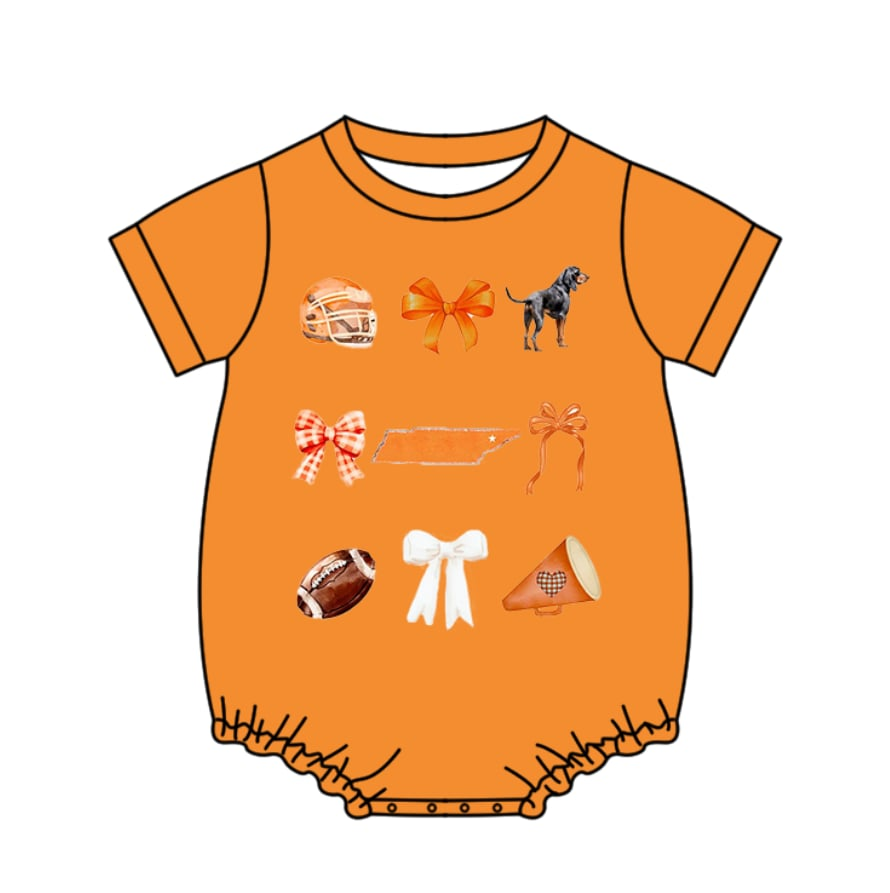 Custom moq 5 each style eta 6-7weeks baby girls summer bubble
