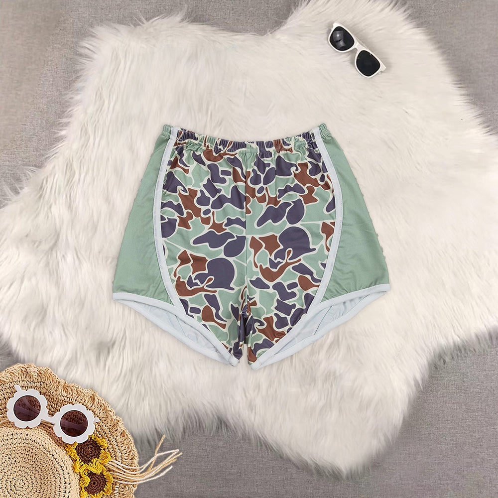 RTS NO MOQ Baby girls clothes Summer Camouflage floral Shorts