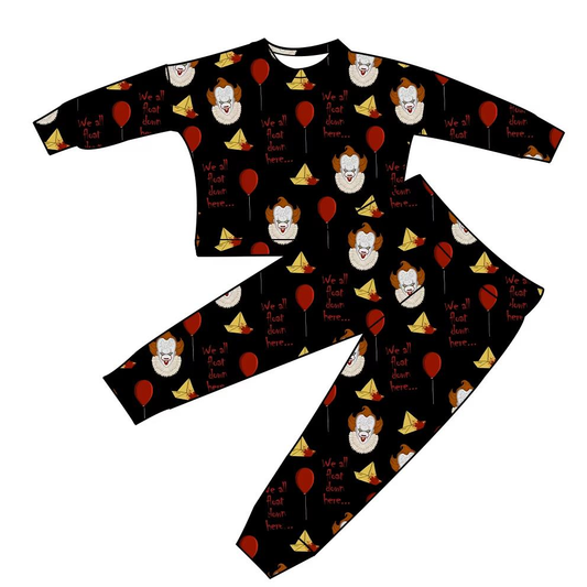 Custom moq 5 mix size milk silk summer teams baby boy clothes long sleeve pants sets-25.8.7