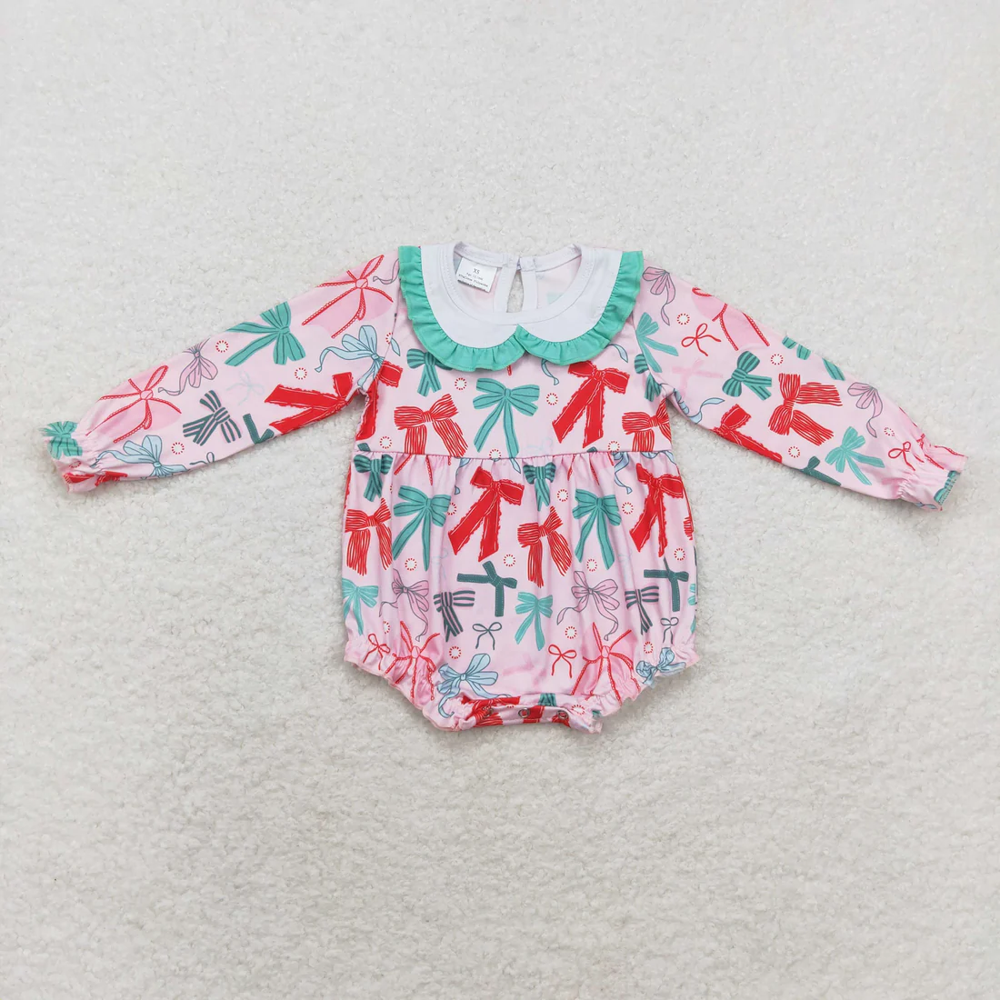 RTS NO MOQ Sibling Baby girl clothes bow long-sleeved trousers suit & rompers and top and pants and blanket and adult pants