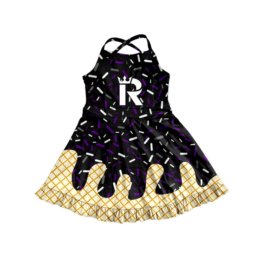 Custom moq 5 mix size milk silk Ice cream purple white gray clothes