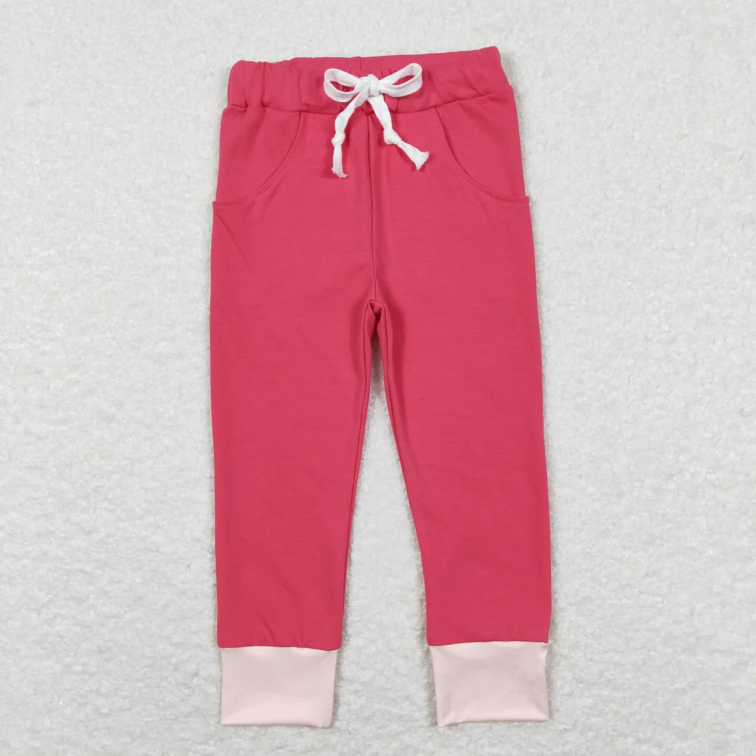 RTS NO MOQ Sibling Baby girls clothes Summer floral long pants