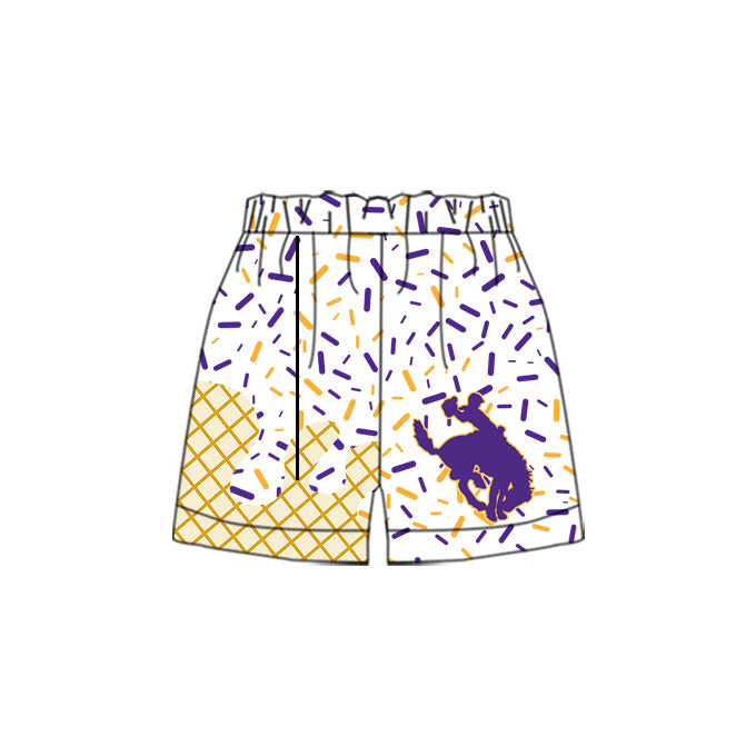 custom moq 3 eta 6-8weeks baby boys clothes team colors summer shorts