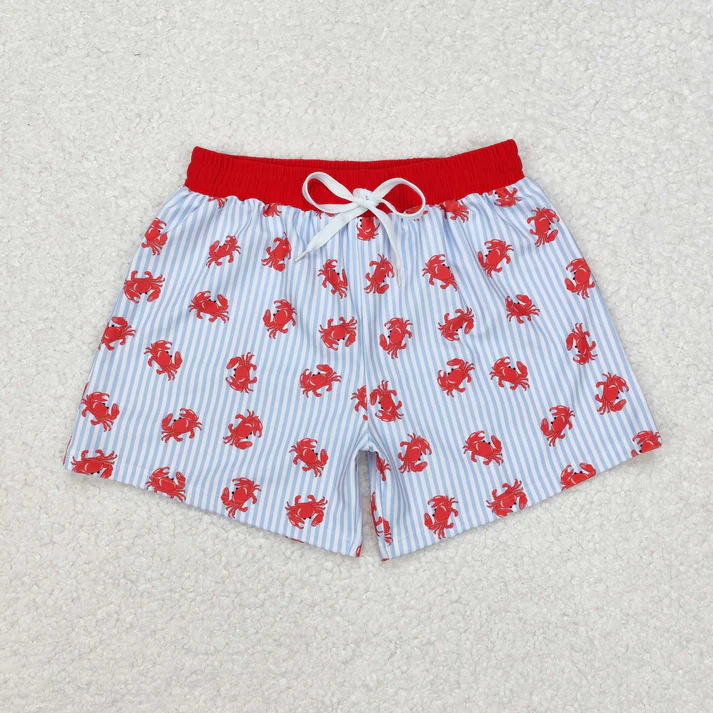 RTS NO MOQ baby boy clothes beach summer swim trunks