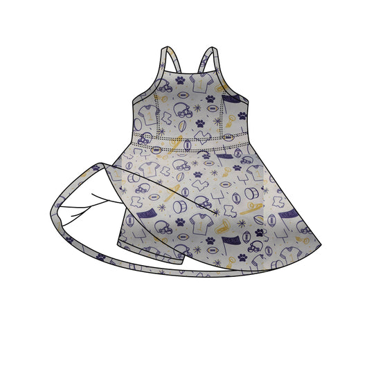 Custom moq 5 mix size milk silk summer teams baby girls clothes team sleeveless skirts sets and dress and top-25.7.12
