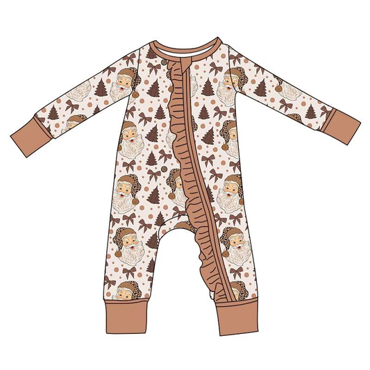 Custom moq 5 each style eta 6-7weeks baby girl clothes Christmas long sleeve romper-25.7.29