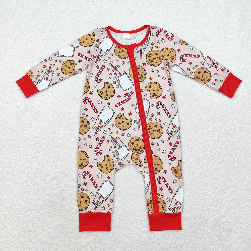 RTS NO MOQ Sibling Baby boy clothes Christmas long-sleeved trousers suit & rompers