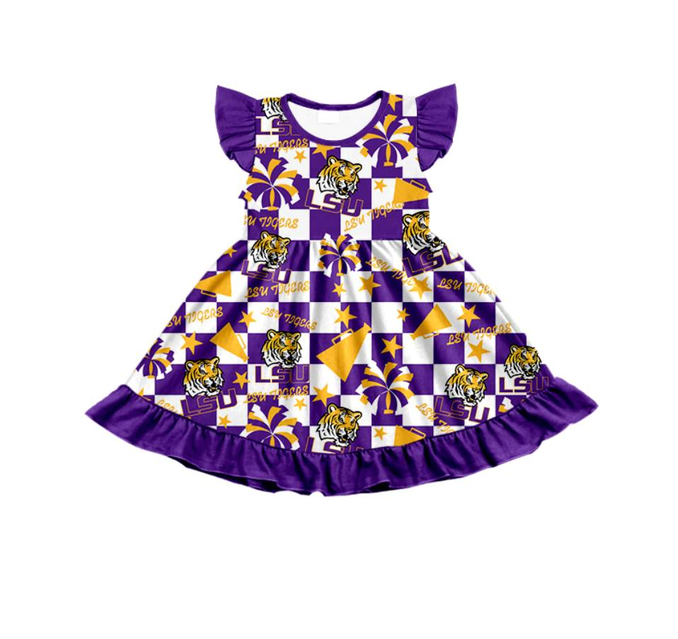 Custom moq 5 mix size milk silk summer teams baby girls clothes team bow purple sleeveless skirts sets and dress 1 and dress 2 and dress 3-25.7.4