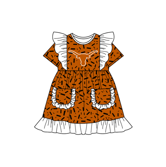 Custom moq 5 mix size milk silk summer teams baby girl clothes short sleeve dress and rompers series