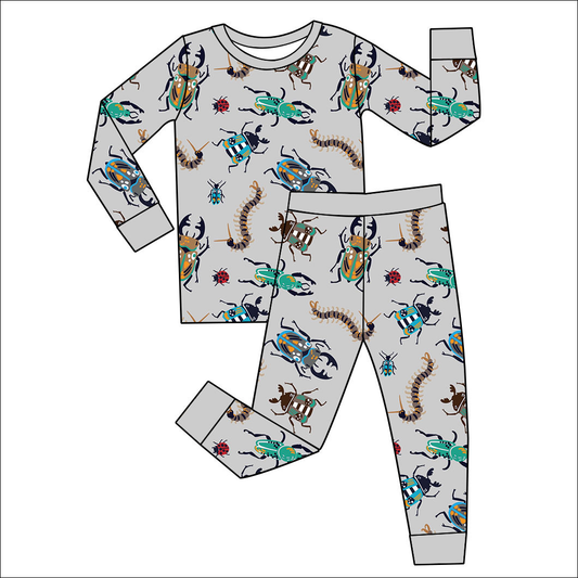 Custom moq 5 each style eta 6-7weeks baby boy clothes long sleeve pants sets-25.7.25
