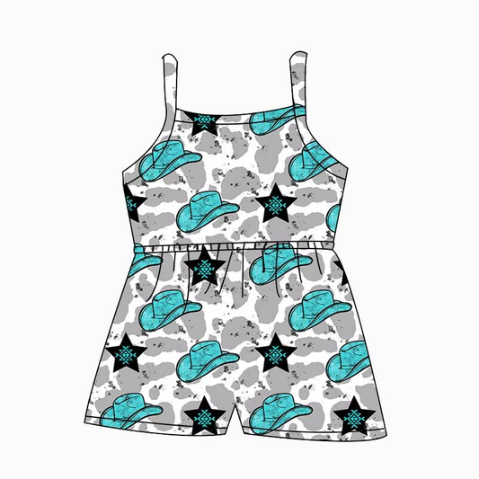 Custom moq 5 mix size milk silk summer baby girl clothes hat suspender jumpsuit-25.8.9