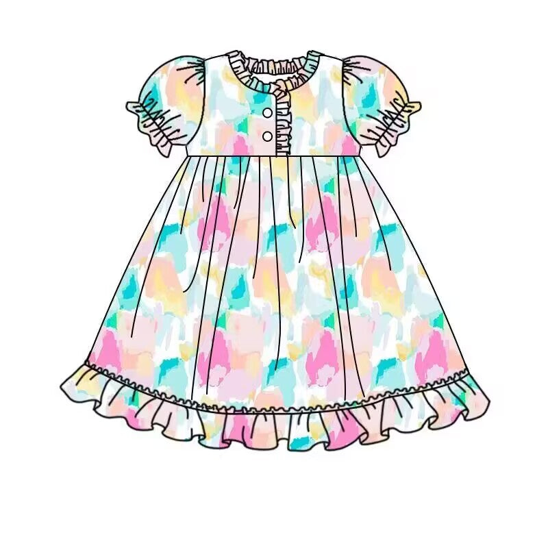 Deadline March 20 tie dye summer dress