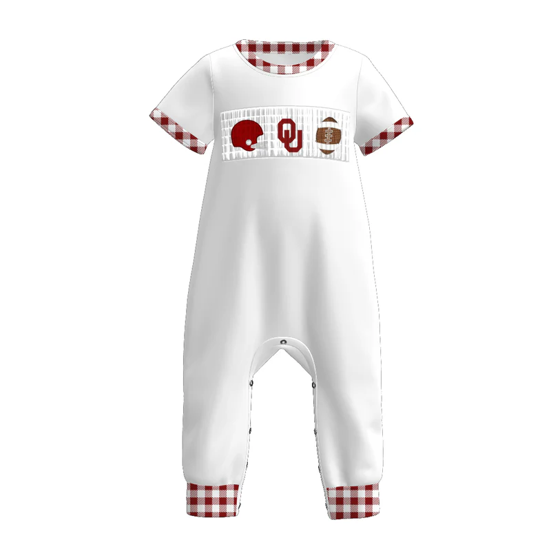 Custom summer teams baby girls clothes team short sleeve shorts sets dress romper-25.7.19