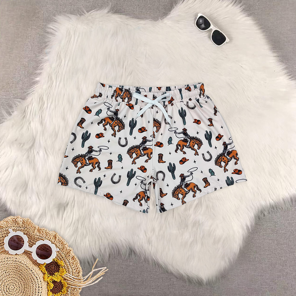 RTS NO MOQ baby boy clothes summer swim trunks