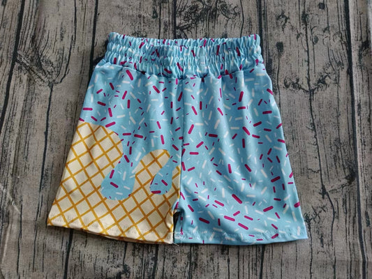 Custom moq 3 eta 6-7weeks kids clothes team blue Beach Summer Shorts-25.5.27