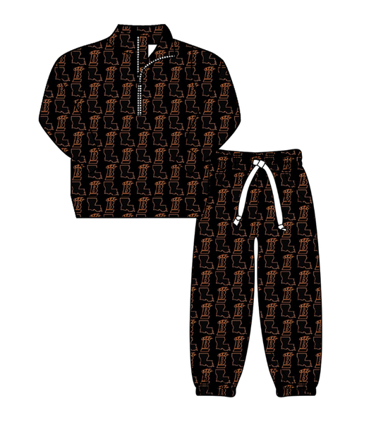 Custom moq 5 mix size eta 6-8weeks milk silk summer teams baby boy clothes long sleeve pants sets-25.10.25