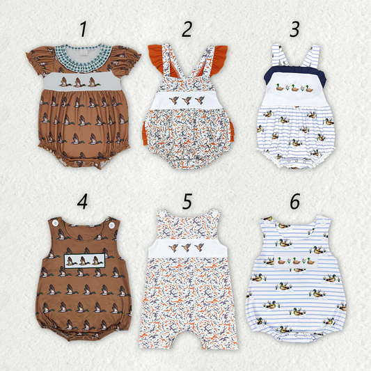 RTS NO MOQ baby girl clothes short-sleeved romper dress