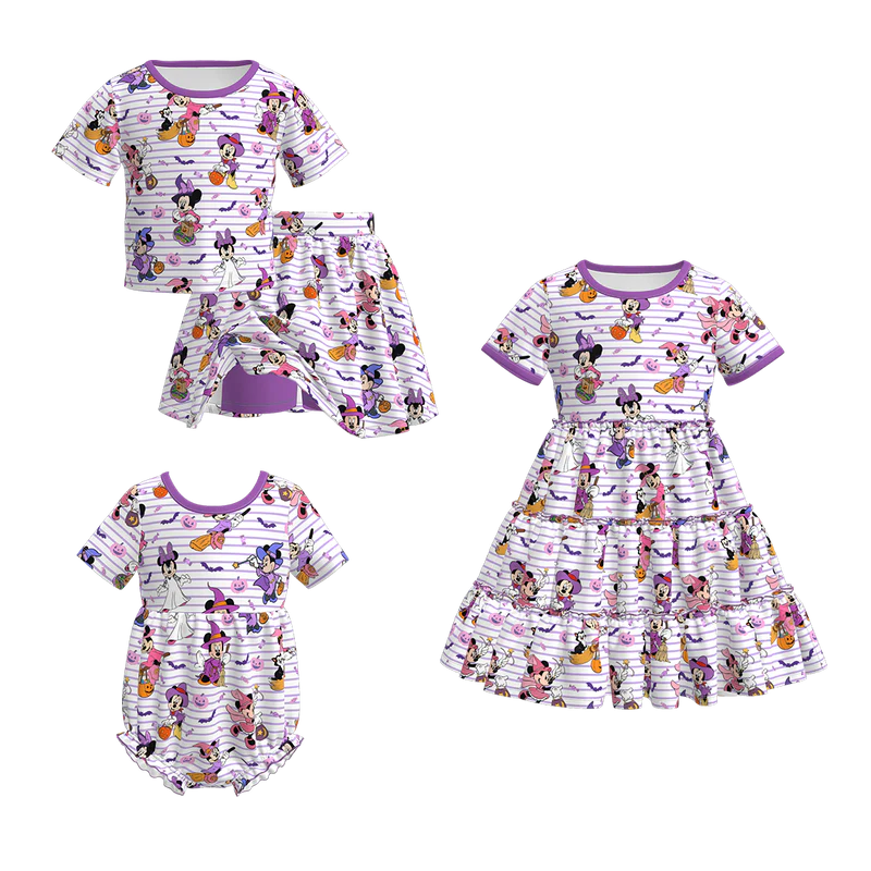 Custom moq 5 each style eta 6-7weeks baby girl clothes short sleeve shorts set and dress and romper