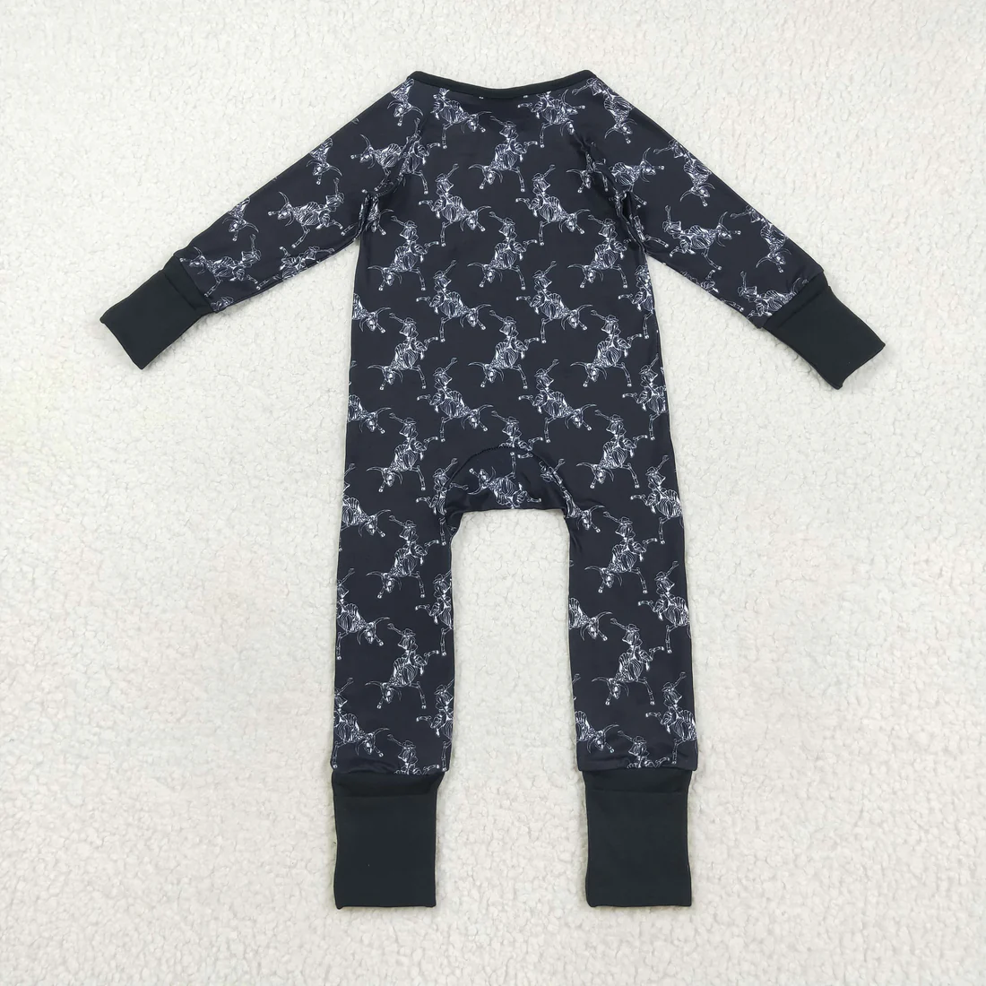 RTS NO MOQ Sibling Baby boy girls clothes western boots long-sleeve rompers