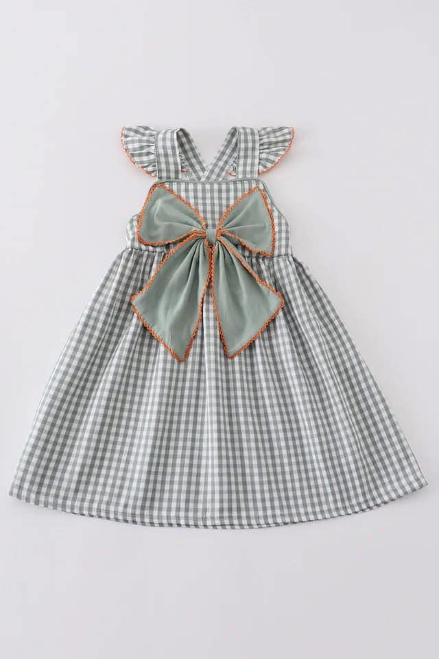 Custom moq 3 eta 7/8week moq 5 eta /4/5week baby girl and boys clothes plaid flying Sleeve briefs Set rompers dress
