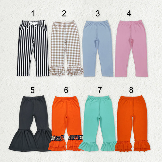 RTS NO MOQ Sibling Baby girls Boy clothes Summer halloween long pants